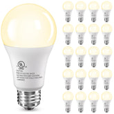 TJOY 20 pack bulbs 2700K soft white for cozy living spaces
