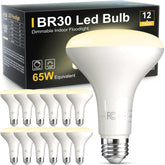 TJOY BR30 bulb first look showing dimmable brightness for cozy rooms