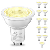 TJOY GU10 LED bulbs 6-pack in warm white 2700K for cozy spaces
