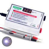 TKDMR TD2B backlight tester display shows voltage and progress for quick diagnosis