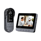 TKMARS doorbell camera with wireless no-subscription 1080p delivers clear front-door footage.