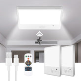 Tnight battery-operated ceiling light with motion sensor for hands-free hallway lighting