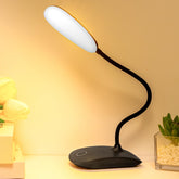 TNNOP foldable desk lamp showing portable, space-saving design for dorm rooms
