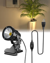 TobeBright clip-on spotlight with switch for convenient on/off control.