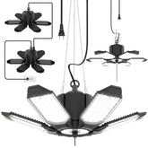 Toberich 2-pack garage light front view for clear workshop illumination.