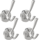 TOFIIGREM brushed nickel wall hook top, towels stay within easy reach.
