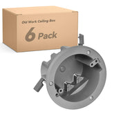 Togalonn 4 inch old work ceiling box with UL listing for safe ceiling installations.