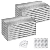 ToLanbbt garage door insulation kit panels installed to boost thermal comfort.