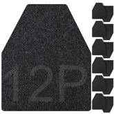 ToLanbbt urinal mat non-slip hexagon design for stable restrooms.