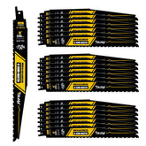 TOLESA 9-inch bi-metal demolition blades for quick cuts through nail-embedded wood