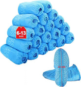 Tomus-UNI X-Large Shoe Covers 200-pack showing full coverage for large shoes and easy donning.
