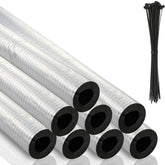 Tondiamo pipe insulation foam tube around a pipe for winter protection