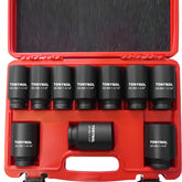 TONYNOL socket set: deep sockets from 1-1/16 to 1-5/8 for quick access