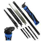 Toolan 8-in-1 hand saw enables versatile drywall and material cuts.