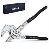 Toolant 10-Inch chrome plated pliers wrench with corrosion resistance for damp areas.