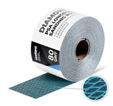 toolant Diamond Shape 80 Grit Sandpaper Roll for fast material removal on wood