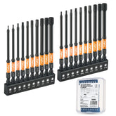 Toolant impact hex bit set for versatile fastening tasks.