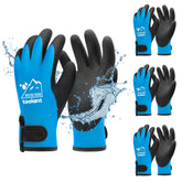 Toolant waterproof gloves with dipped-palm grip for wet winter work.