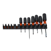 ToolBox Widget Pro Series 4.0 screwdriver organizer in a drawer with magnetic base.