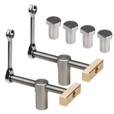 TOOLCOOL bench dog clamp 3/4 inch secures workpieces for precise routing.
