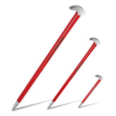 TOOLEAGUE rolling-head pry bars set demonstrates strong leverage for automotive tasks