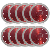 TOOLEAGUE Diamond Saw Blade porcelain-cutting for clean edges.