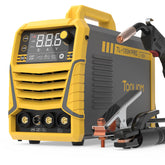 TOOLIOM 135A welder front view with clear LCD display for precise settings