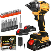 Tools 007 cordless impact wrench with 300Nm brushless motor for durable power.