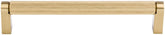 Top Knobs M2603 bar pull in honey bronze finish offers lasting durability.