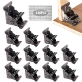 TopDirect locking hinge for folding table brackets shows a 12-pack ready for sturdy table legs