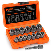 TopMe Bolt Extractor Kit in case for fast access and organized storage.