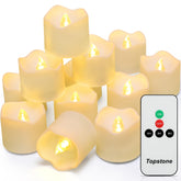 Topstone remote-led tea light with remote control for easy use