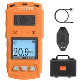 TopTes Guard-756 front view shows compact oxygen detector for reliable ambient monitoring.