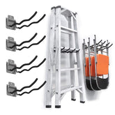 TORACK garage hooks 12 inch wave front view for organized storage