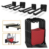 TORACK heavy-duty garage hooks organize bulky gear securely