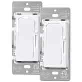 Torchstar 0-10V dimmer switch front view for clean wall installation and smooth dimming.
