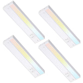 Torchstar 12-inch LED under-cabinet light front view for clear kitchen task lighting.