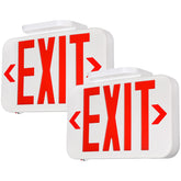 Torchstar exit sign two-face shows clear egress directions for busy corridors.