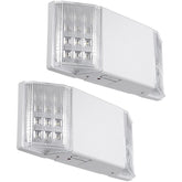 Torchstar LED emergency light with backplate mount for easy installation