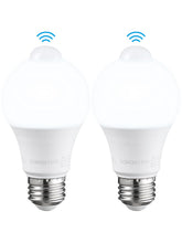 TORCHSTAR LED motion sensor light bulb front view with hands-free illumination.