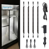 TORCHSTAR LED safe lighting kit with four bars brightens cabinets