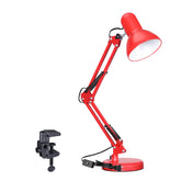 Torchstar metal desk lamp with clamp provides stable, space-saving lighting for study.