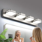 Torondo 360° rotate LED vanity light over mirror for makeup tasks