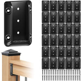 Toscoco deck bracket assembly enables quick post-to-rail connections for DIY projects.