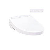TOTO WASHLET S5 bidet seat with remote control for customizable cleansing.