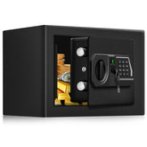 Totoy safe box with robust concealed door for discreet home or office security.