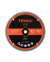 TOYAKI 8-1/4 inch blade outer view showing clean, precise wood cuts.