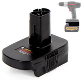 TPDL battery adapter front view showing Craftsman C3 compatibility and USB port