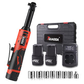 TQUAGGA cordless 3/8-inch ratchet wrench in compact design for tight spaces