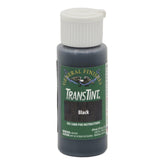 TransTint Black dye bottle for precise color control in wood finishing.